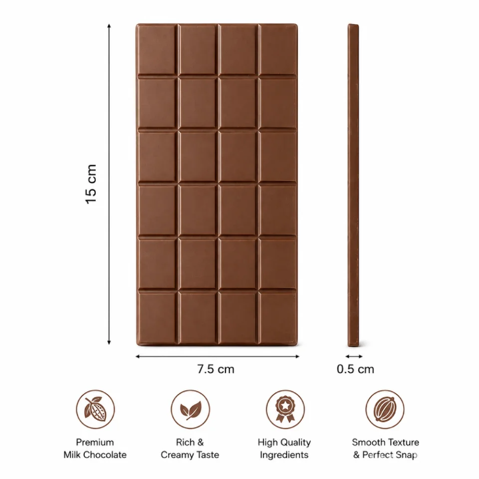 Personalized Photo Chocolate with Nuts