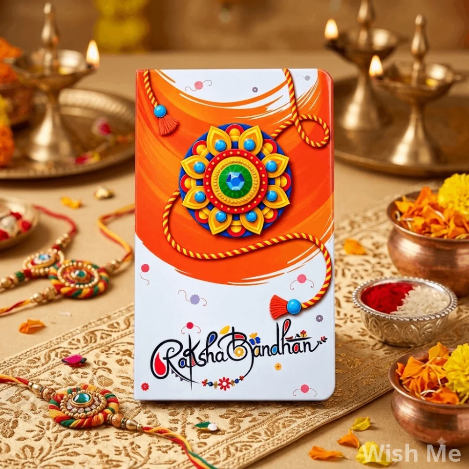 Rakhi Special Chocolate Bar Box with Rakhi