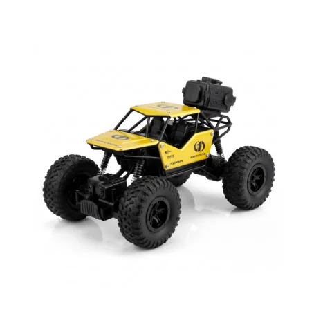 Rock Crawler Metal Remote Car | 1:18 off Road Car with Rechargeable and smoke spray function 4