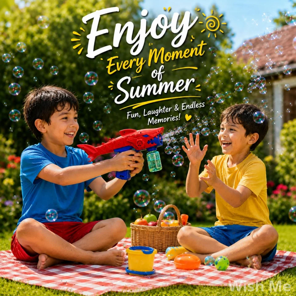 Shark Bubble Gun for Kids | LED Lights and Music Rechargeable Outdoor Toy